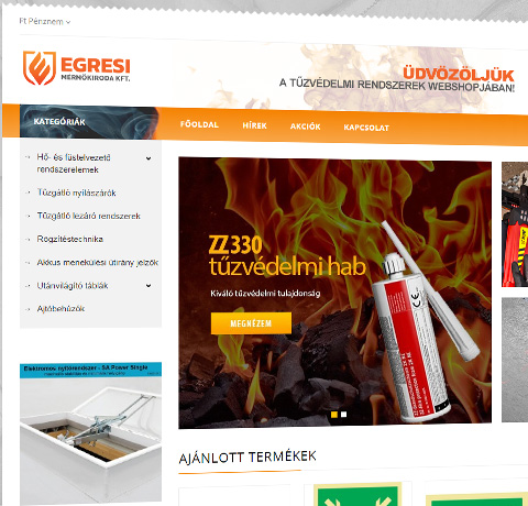 Egresi Kft Webshop készítés
